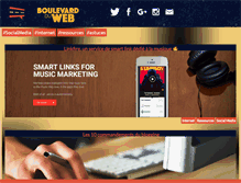 Tablet Screenshot of boulevardduweb.com